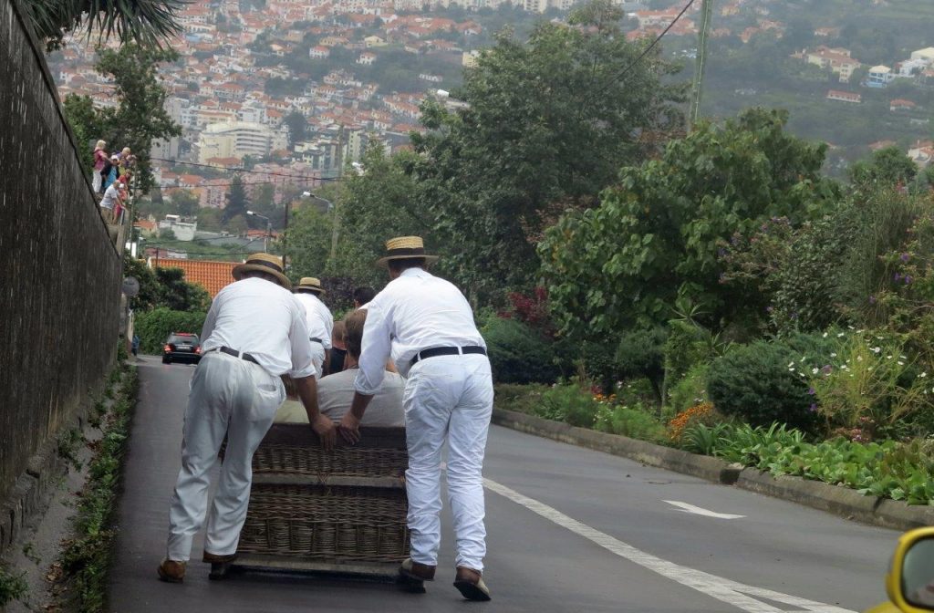 The Toboggan ride from Monte to Funchal on the Madeira Centre tour is considered one of the coolest commutes in the world.