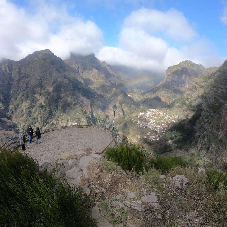 Madeira Centre tour View of Curral das Freiras, Nuns Valley, from Eira do Serrado Madeira